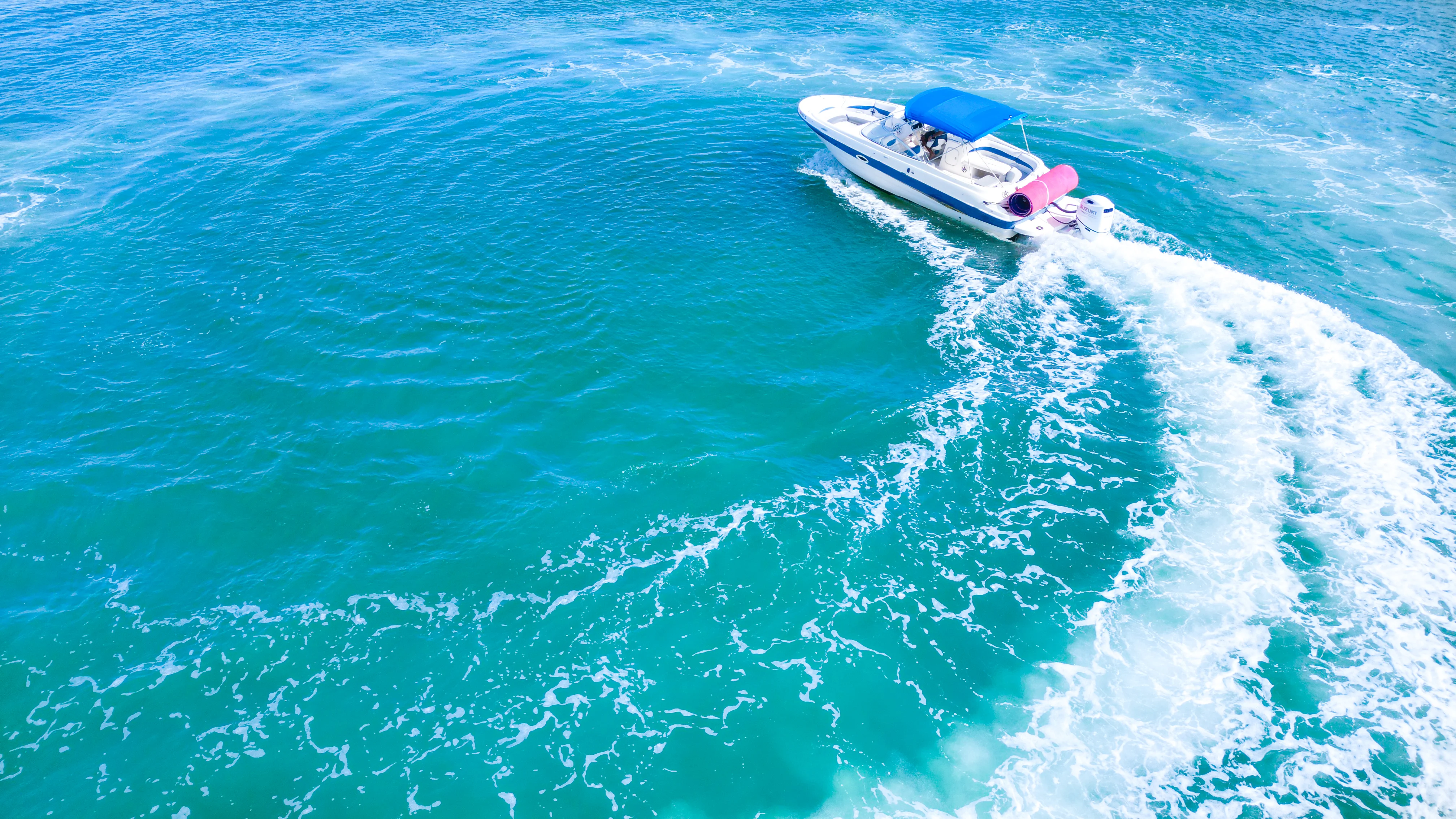 26ft Bayliner Max cockpit